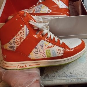High Top Coach Sneakers 